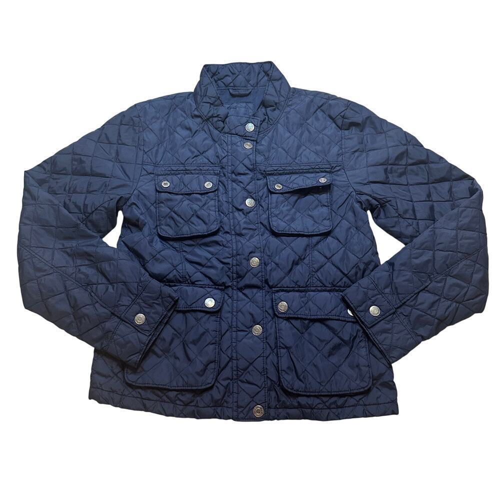 Gap Kids Navy Blue Barn Jacket sz XL (12) Blue Quilted Jacket